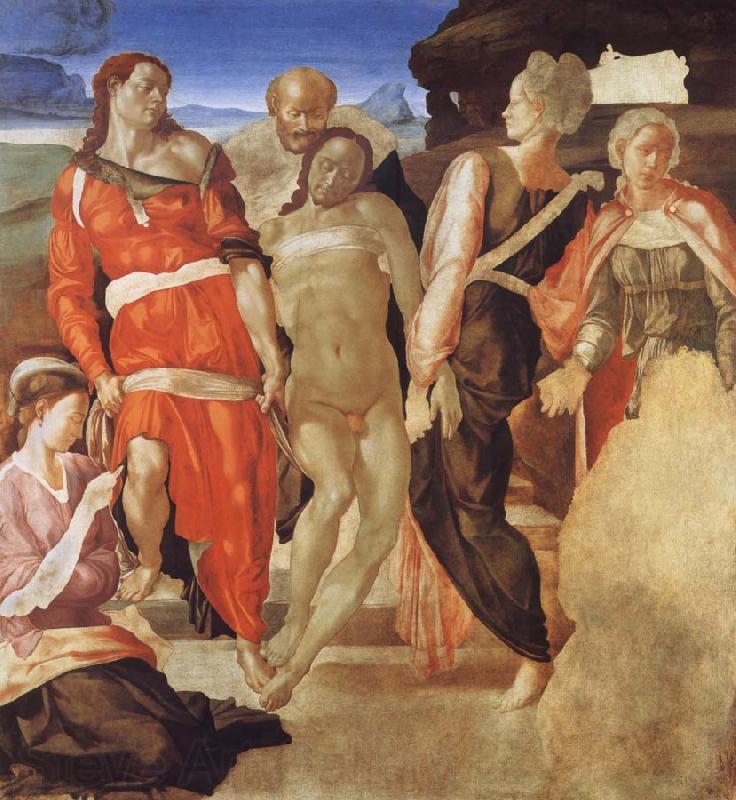 Michelangelo Buonarroti The Entombment Germany oil painting art